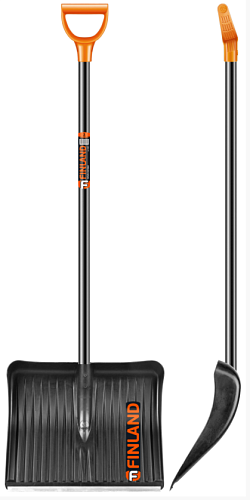 Лопата снеговая "FINLAND" с черенком (1023)