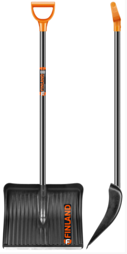 Лопата снеговая "FINLAND" с черенком (1023)