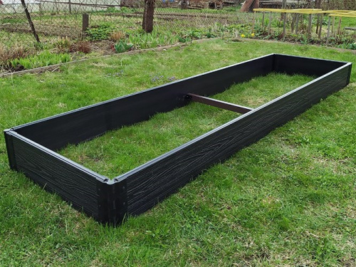 Доска грядочная "ЕвроГрядка" 30*225*2950 ГРАФИТ  фото 2