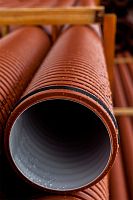 Труба гофрированная d 315/276 с раструбом L=6 двуслойная SN4