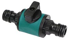 Кран быстросъемный-коннектор, GH арт: MV6222  Цвет:голубой 