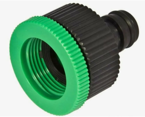 Адаптер под коннектор внут резьба 1/2"-3/4" GH арт: HC604 Цвет: Черно-Зеленый 