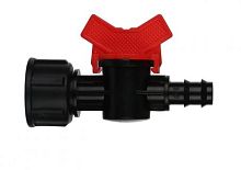 Кран 1/2" Внут х 16мм GH арт: BF011612 Цвет: черно-красный