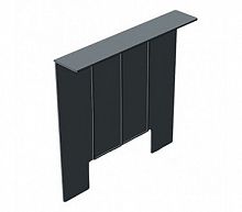 Перегородка-сифон для дождеприемника Gidrolica Point ДП 40.40