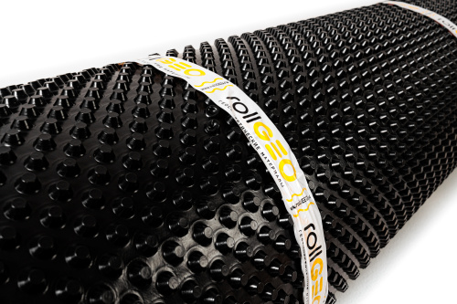 Профилированная мембрана RollGEO 400 гр/м2 (2х20м)