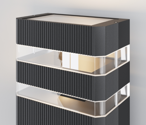 Настенный светильник (бра) O578WL-02B фото 2