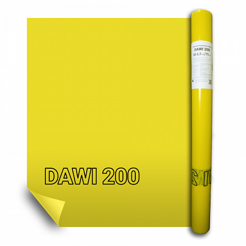 Пароизоляционная мембрана универсальная DAWI 200, Sd=100 м, рулон 1,5х50, 75 м2