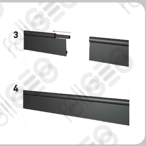 Бордюр Кантри MAXI пластиковый ЗЕЛЕНЫЙ H15см, L10м фото 7