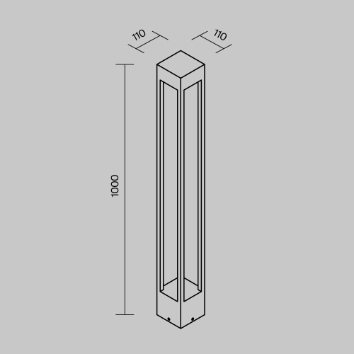 Ландшафтный светильник Elbe O424FL-L10GF (3000К 10Вт IP 65) фото 7