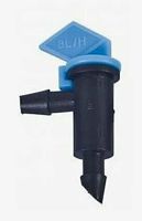 Капельница разборная флажок 1/4", 1 bar синяя 8 л/ч GH арт. TAD0108