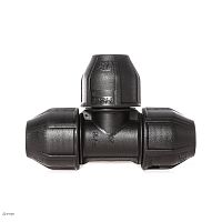 Тройник PE 32-32-32 ,PN16 ,Fish