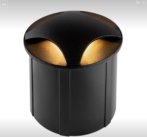 Встраиваемый светильник Biscotti O036-L3B3K (3000К 3Вт IP 65)