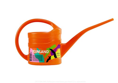 Лейка оранжевая FINLAND 1,3 л (2052)