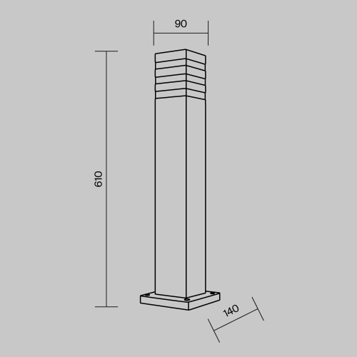 Ландшафтный светильник Unter den Linden O578FL-01B (60Вт IP 54) фото 3