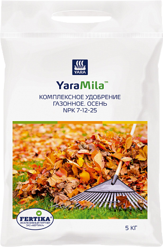 Удобрение YaraMila газонное осень, 5 кг