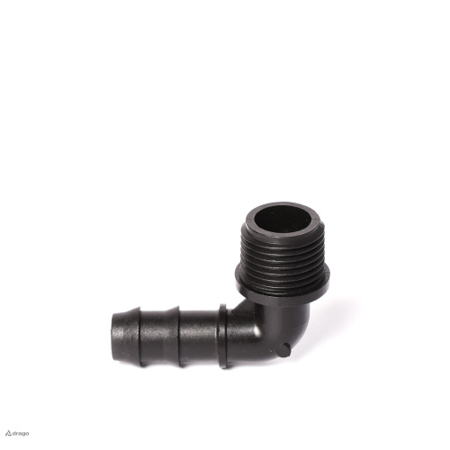 Колено вдавливаемое  рез. ZW PP M 16- 1/2 