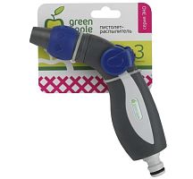 Пистолет-распылитель, пластик, 3 режима GAEP12-01 GREEN APPLE ЕСО