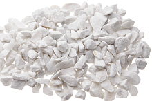 Щебень декоративный White Angel (Экста Белый) фр.10-15мм, упаковка 25 кг