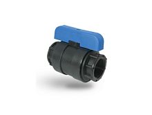 Кран в/в 11/4"х11/4" pls (4) (72) синий