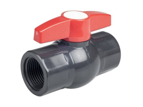 Кран шаровой 3" (Турция) Цвет: Черный /Красная ручка фото 2