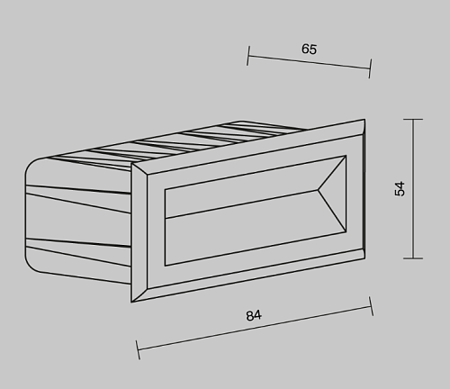 Подсветка для лестниц O045SL-L3B3K фото 2