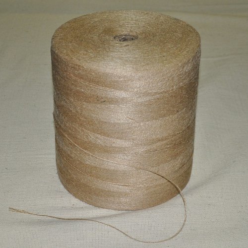 Пряжа из джутовых волокон (шпагат) 560tex/2ply,1680 пм фото 2