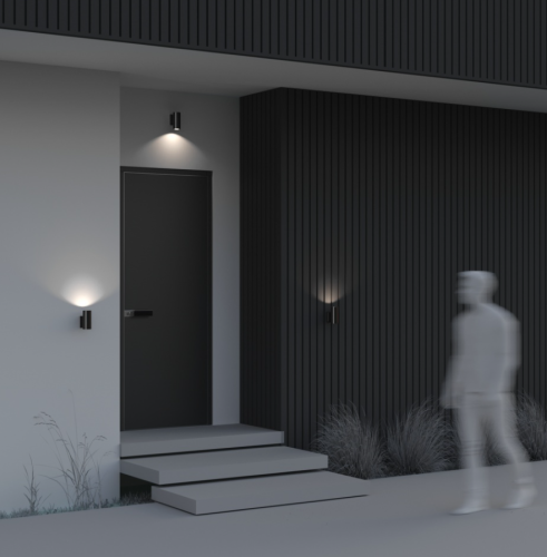 Настенный светильник (бра) Bowery O574WL-01B (50Вт IP 54) фото 3