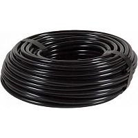 Трубка ПВХ мягкая 8мм/11мм GH арт: PV010811 Цвет : Черный (100 м Бухта) 