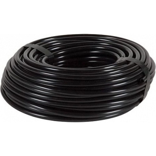 Трубка ПВХ мягкая 8мм/11мм GH арт: PV010811 Цвет : Черный (100 м Бухта) 