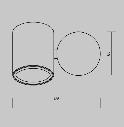 Настенный светильник (бра) Wall Street O010WL-01B (50Вт IP 54) фото 6