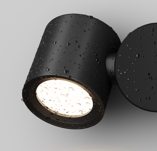 Настенный светильник (бра) Wall Street O010WL-01B (50Вт IP 54) фото 4