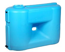 Емкость для воды Акватек Combi W-1100 BW (прямоугольная 750х1800х1290(в)/350мм), сине-белая, с попла