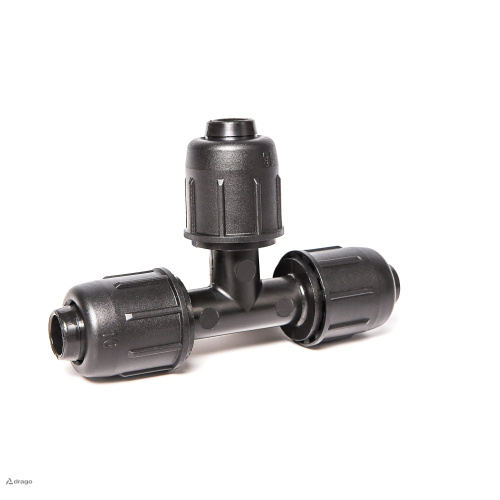 Тройник  быстроразъёмный QJ М 16-3/4-16