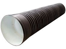 Труба гофрированная d 315/276 с раструбом L=6, SN8