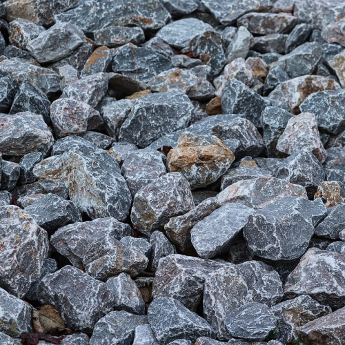 Щебень гранитный ЧЕРНЫЙ фр. 40-70 мм (20 кг) фото 2