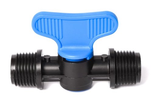 Кран Irritec PCV M-M (GZ, GZ) 1/2"-1/2"