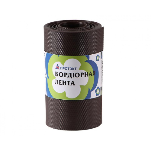 Лента бордюрная 9м Б-15/9 коричневая (М)