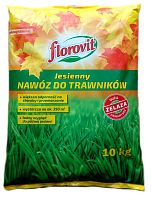 Удобрение Florovit осень для газонов, 10 кг