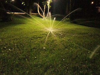 Установка системы автополива и озеленение 5000 М2