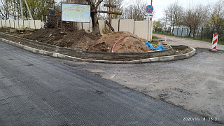 Капитальный ремонт ул. Советской в пгт. Янтарный, Калининградской области