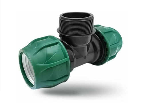 Тройник с нар. рез. 50х1 1/2х50 pls