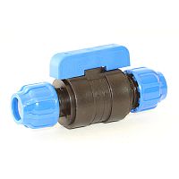 Кран 25х25 pls (6) (276) Цвет: синий (Турция) POELSAN