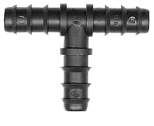 Тройник 16мм х 16мм х 16мм, GH Вдавливаемые