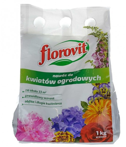 Удобрение Florovit для садовых цветов, 1 кг