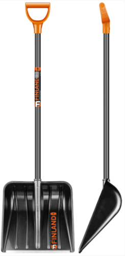 Лопата снеговая "FINLAND" c черенком (1243)