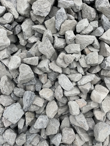 Щебень гранитный ЧЕРНЫЙ фр. 40-70 мм (35 кг)