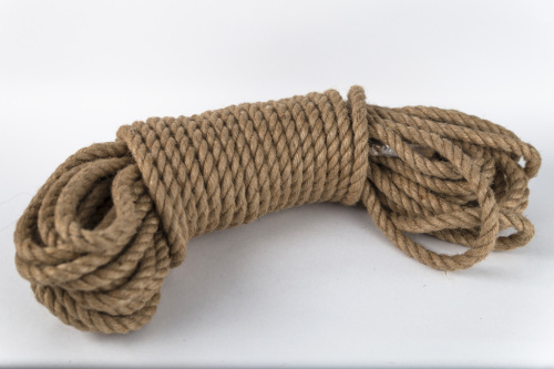 Джутовый канат (веревка) 8 мм фото 2
