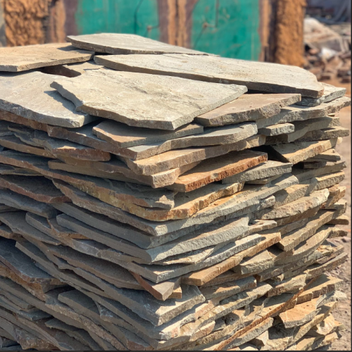 Камень серый (серо-красный) 1,5 см