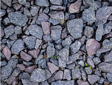 Щебень гранитный ЧЕРНЫЙ фр. 20-40 мм (35 кг)