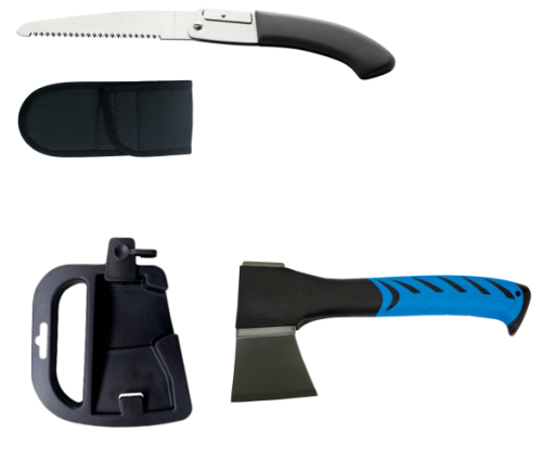 Походный набор (складная пила и топор) GREEN APPLE GATP-026  